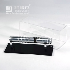 YAGELI Custom Clear Acrylic Silk-Screen Printed Lightsaber <b>Display</b> <b>Case</b> with Custom Thickness and Custom Logo Star Wars Saber - Product Image 3