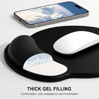 Vente chaude Gaming Mous Pad Haute Qualité Topographique Tapis De Souris Étanche Grand Tapis De Bureau Personnalisé Style Minimaliste Tapis De Bureau