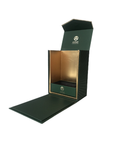 Chất Lượng Cao Chuyên Nghiệp Tùy Chỉnh Sang Trọng Đồng Hồ Bao Bì Giấy Màu Xanh Lá Cây Đóng Gói Quà Tặng Hộp Mỹ Phẩm Của Phụ Nữ Chăm Sóc Da Bao Bì Hộp - Product Image 3