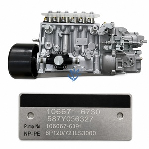 Pompe d'injection de carburant pour moteur d'excavatrice 106067-6391 106671-673 Pièces de rechange pour excavatrice - Product Image 1