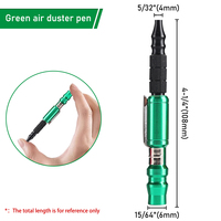 LAVIE Pistolet dépoussiéreur à air à connexion directe au compresseur d'air pour un nettoyage efficace Mini pneumatique portable