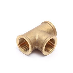 OEM & ODM Áp Lực Cao Nữ Hình Lục Giác Đầu Giả Mạo 3 Cách Bình Đẳng Và Giảm <span class=keywords><strong>TEE</strong></span> Brass Pumbing Vệ Sinh Ống Phù Hợp - Product Image 1