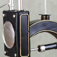 Modèle de machine à coudre en fer moderne, ornement décoratif artisanal pour cafés, magasins de vêtements, ouvertures, Tiejiangjun Thanksgiving