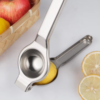Fabrieksdirect RVS handmatige citroenenpers fruitsapcentrifuge voor bar en keuken