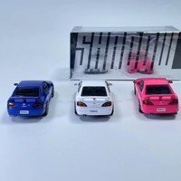 Modelo de Coche de Aleación Nissan Silvia S15 Shadow, Escala 1:64, Simulación, Coleccionable, Edición Limitada