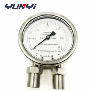 シェロック ホットセール YK-M1シリーズ ステンレス製 ガス/液体 差圧計 化学薬品用 ガス/液体/空気対応 - Product Image 1