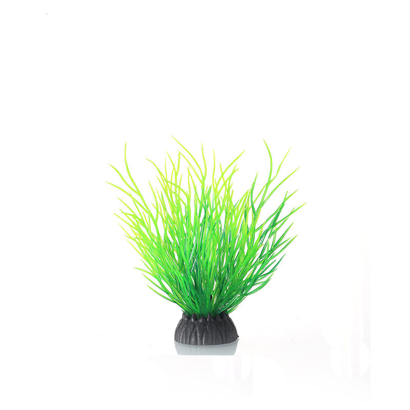 Simulación de plantas acuáticas, 10 unidades de aproximadamente 3*4cm (estilo aleatorio).