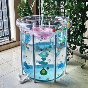 <span class=keywords><strong>Baignoire</strong></span> gonflable transparente en PVC pliable en gros, <span class=keywords><strong>baignoire</strong></span> pour enfants, spa, <span class=keywords><strong>baignoire</strong></span> pliable pour bébé pour le bain - Product Image 6