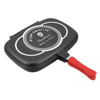 Ensemble de casseroles de cuisine Hausroland 14 pièces, vente en gros, antiadhésif, en aluminium forgé, pour la maison, compatible induction