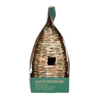 Esschert Design 2 Tailles Décoration de Jardin Extérieur Suspension Herbe Naturelle Rotin Tissé Maison Colibri