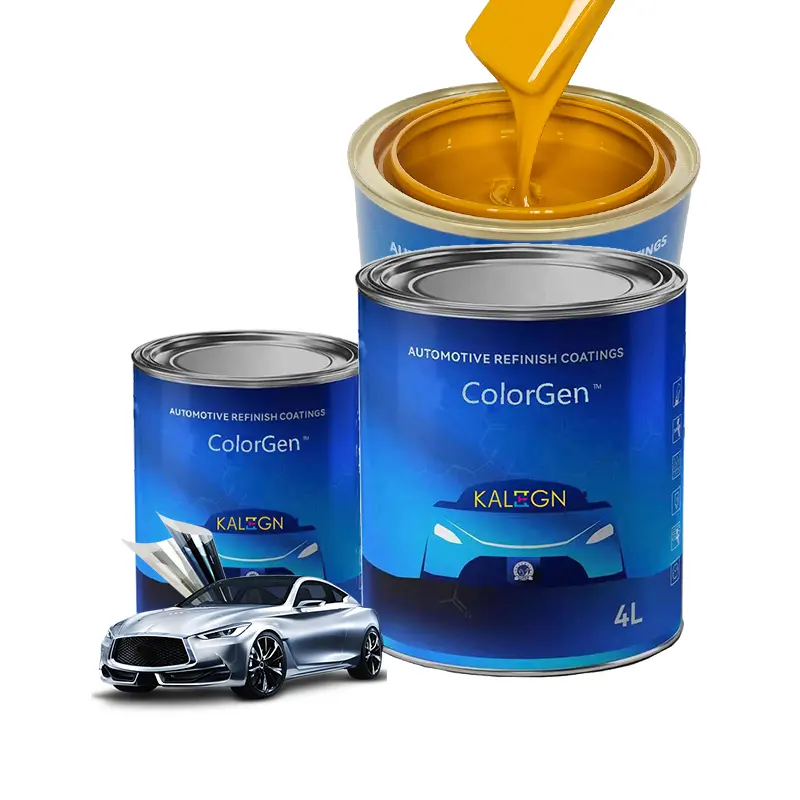 Colorgen Auto peinture de carrosserie flocon de métal peinture couleurs peinture de voiture pour la finition de carrosserie automobile