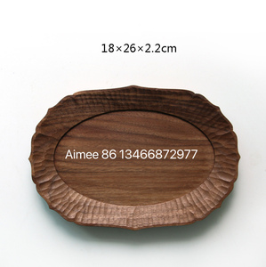 Coffret d'assiettes de mariage en bois, saison, ensemble d'assiettes à dîner pour le mariage - Product Image 3