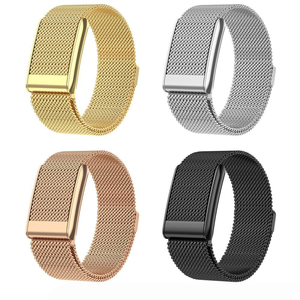 สายรัดสมาร์ทวอทช์แบบพรีเมียม Milanese Loop อุปกรณ์เสริมที่เป็นมิตรกับผิวหนัง ใช้งานร่วมกับ Whoop 5.0 Health Band ได้ - Product Image 3