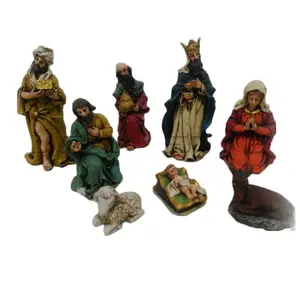 Handmade Resin nativity baby jesus figurine