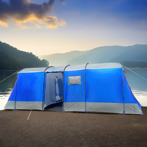 Wind Valley Luxury 8-Person Family Tent 4 Chambres Ultra-Léger Étanche 210T Polyester Abri Extérieur Pliant pour Événements Resorts - Product Image 3