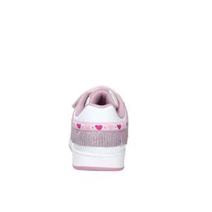 Sneakers Lelli Kelly per Ragazze, Bianche e Rosa con Chiusura in Velcro, Stile Basket - Product Image 3