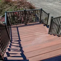 Vinil korkuluk demir merdiven korkuluk metal korkulukları ahşap açık adımlar için korkuluk korkulukları