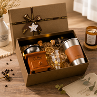 Boîte cadeau en papier auto-assemblable en matériaux recyclés de luxe, logo personnalisé, emballage haut de gamme pour les coffrets cadeaux cosmétiques, parfums, chocolats