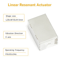 Motor Lineal LRA de Eje X de Respuesta Rápida Personalizado de 28x18x13 mm, Motor de Vibración de 65 Hz CA 2.0 Vrms, Actuador Resonante Lineal LRA