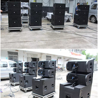 Système de réseau de lignes bidirectionnel CVR 12 pouces haut-parleurs Audio professionnels