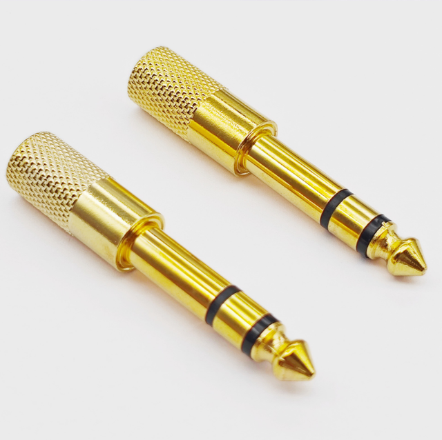 Stereo Audio Adapter 6.35 MM 6.35MM Male to 3.5 MM 3.5MM Female Headphone Stereo Audio Jack Converter Adapter