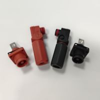 Connecteur de stockage d'énergie, prise 8 mm, 200 A, barre omnibus, terminaison rapide, câble à déconnexion rapide, fiche 50 mm