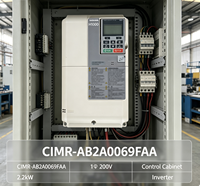 Variateur de fréquence vectoriel (VFD) CIMR-AB2A 18,5 kW 30 kW/37 kW/22 kW 69 A triphasé 220 V pour moteur AC, certifié CE