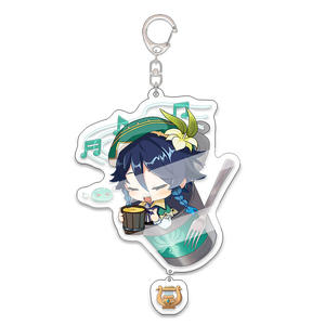 พวงกุญแจการ์ตูนเรเด็น โชกุน ฮูทาโอะ เคเดเฮระ คาซึฮะ เซียว โยอิมิยะ เครื่องประดับ พวงกุญแจเกมยอดฮิต เก็นชิน อิมแพ็ค - Product Image 5