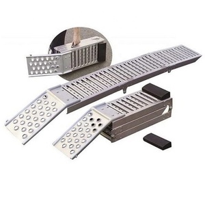 Xách tay Heavy Duty thép đoạn đường nối có thể điều chỉnh có thể gập lại xe tải đoạn đường nối cho xe tải xe SUV xe máy ATV - Product Image 2