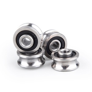 <span class=keywords><strong>Rodamientos</strong></span> de guía de bolas de ranura profunda SG15 SG4 <span class=keywords><strong>SG5</strong></span> SG6 SG8 SG20 SG25 SG66 Rodamiento de rodillos de pista de ranura en U para máquina textil - Product Image 6