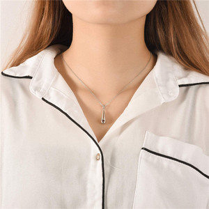 925 Sterling Silver Tetes Air Mata Kremasi Perhiasan Kalung untuk Abu - Product Image 5