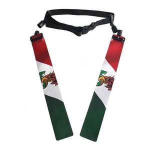 Drapeau de ceinture de jeu de football en acier inoxydable et fibre de verre pour adulte, personnalisé, à dégagement rapide, pour entraînement de rugby, gym en extérieur, fournisseur - Product Image 3