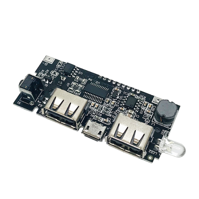 DIY 18650 Battery Pcb Holder Dual USB Output Charging Charging Treasure Module 18650 Power Bank DIY Kit DIY18650