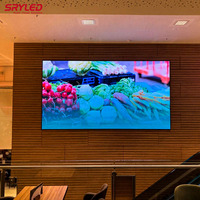 Pantalla LED de Paso Fino P1.875 P2.5 P2.6 a Todo Color HD 4K para Interiores, Pantalla de Video LED Fija para Sala de Conferencias, Sala de Reuniones, Estudio