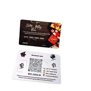 Custom Business Plastic Cards 0.38mm PVC Cards Printing for Business