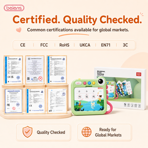 <span class=keywords><strong>Libro</strong></span> <span class=keywords><strong>de</strong></span> aprendizaje bilingüe para educación temprana ZJ60 <span class=keywords><strong>de</strong></span> beiens, listo para enviar, máquina <span class=keywords><strong>de</strong></span> lectura parlante, juguete electrónico en mandarín e inglés - Product Image 6
