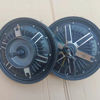 Roue de moteur personnalisée pour moteur de roue de moyeu de voiture 48v 1500w gros pneu kits de moteur de moyeu de roue arrière pièces de rechange de vélo électrique