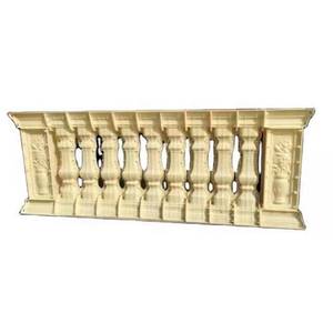 Moule en Gros pour Clôture en Béton Balustre Balustrade Ciment Rampe de Balcon Vase Panneau Mur Poteau de Clôture Potelet Dalle Borne Coffrage - Product Image 1