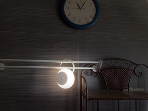 Veilleuse <span class=keywords><strong>LED</strong></span> sans fil moderne à détecteur de mouvement, intensité réglable, rechargeable par USB, sans câblage nécessaire pour chambre, escaliers et placard - Product Image 5