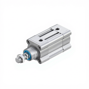 DSNU-12-210-PPV-A-MQ Mini Pneumatic Cylinder 12mm Bore 210mm Stroke <b>Double</b> Acting Round Air Cylinder with Adjustable Cushioning - Product Image 6