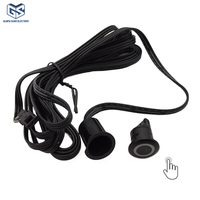 Interrupteur variateur de lumière LED 12V/24V à capteur tactile par induction, taille d'ouverture 12mm, pour montage apparent ou encastré, pour armoire domestique