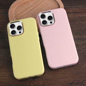 Làm Bằng Tay Chất Lượng Cao Da Điện Thoại Di Động Bìa Cho <span class=keywords><strong>Iphone</strong></span> 16 Pro Max 15 14 Chống Sốc Vegan PU Leather Magnetic Trường Hợp Điện Thoại - Product Image 5