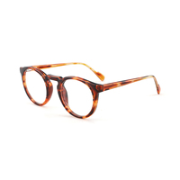 Monturas Ópticas Cuadradas Clásicas de Acetato con Aro Completo, Monturas de Gafas Vintage Unisex, Fabricante OEM