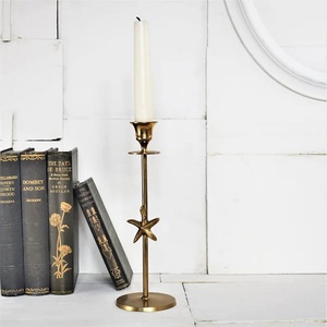 Best design metal brass size small single <b>stick</b> candle holder - Product Image 1
