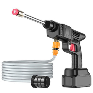 Hidrolavadora Portátil de Acero Inoxidable de Alta Presión, Eléctrica, para Uso Doméstico y Lavado de Autos, con Batería, Venta al Por Mayor de Fábrica - Product Image 1
