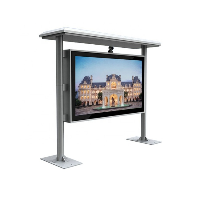 Outdoor Digital Signagesign Advertising Kiosk Digital Totem Display Screen Floor Standing LCD Advertising Player for Supermarket