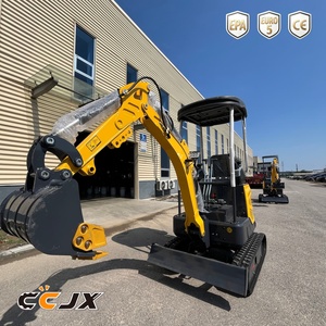 Mini-excavatrice sur chenilles de 1,8 tonne à bas prix pour l'UE, livraison gratuite, mini-pelle hydraulique pour travaux agricoles avec accessoires complets - Product Image 2
