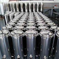 Élément filtrant en coton PP Filtre de sécurité de filtre de précision en acier inoxydable pour la préfiltration de l'eau