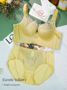Nuevo Conjunto de Lencería de Encaje Popular para Mujer, Hermoso Conjunto de Ropa Interior y Bragas con Lazos - Product Image 4