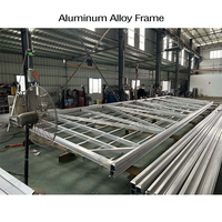 Système de kit de cadre de quai en aluminium pour quai flottant de bateau, passerelle en aluminium, plateforme de quai